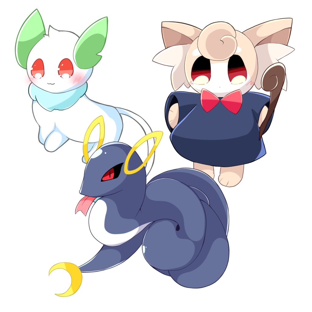 人外キャラ立ち絵