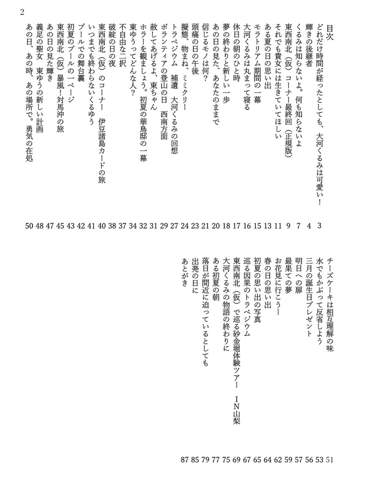 トラペジウム二次小説総集編1 増補版