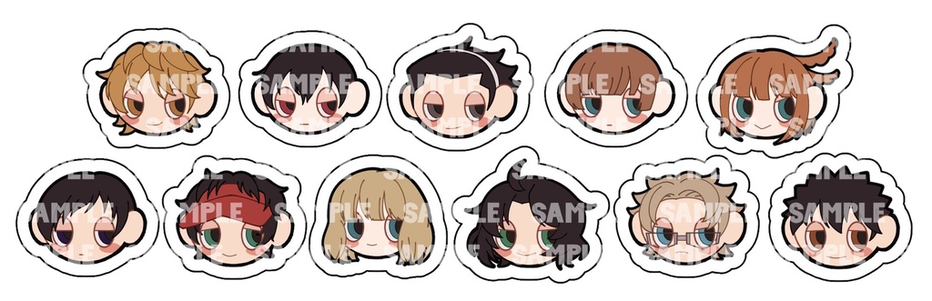 17歳組フレークシール