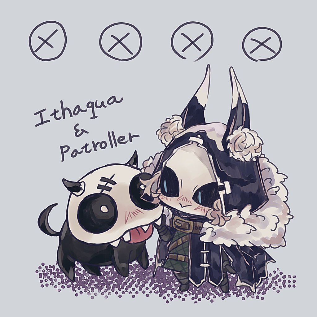 ミニイタカ＆巡視者タオルハンカチ