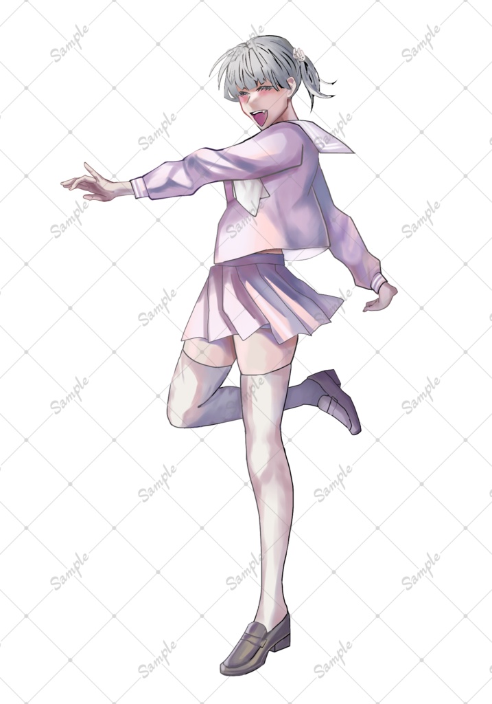 【一点もの】キャラ販売02 うきうきピンクセーラー 全4種