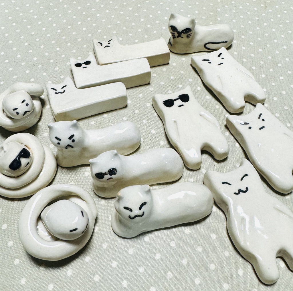 陶器「置物or箸置きシリーズ」