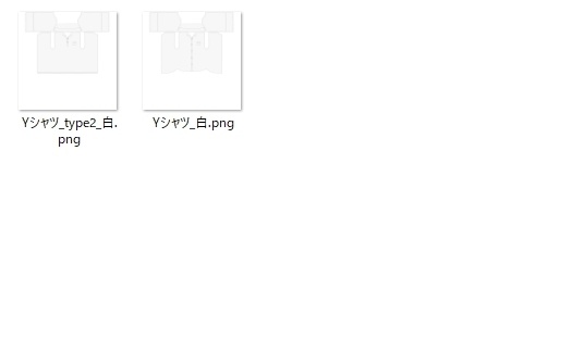 【VRoid】Yシャツ風_テクスチャ2種類【無料版】