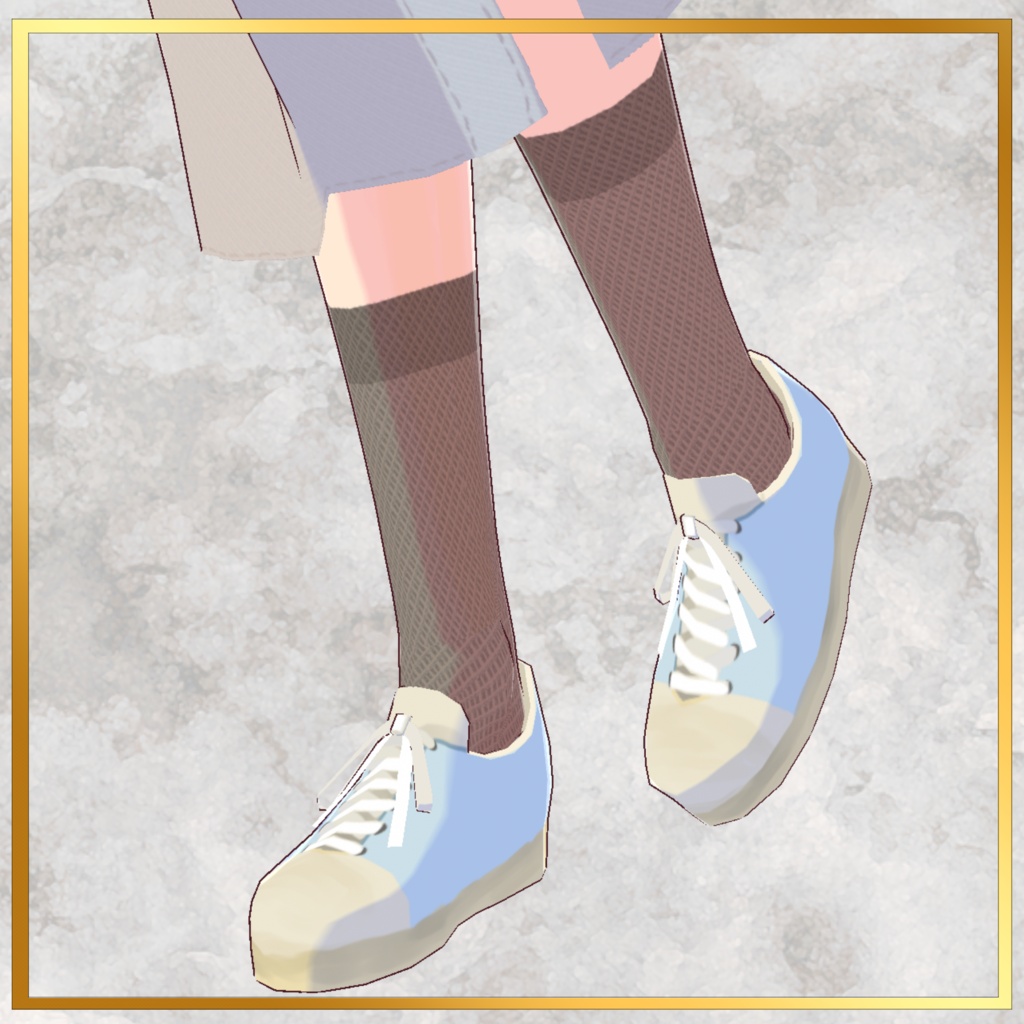 【VRoid / FREE】秋コーデ Autumn Outfit|Hoodie・Skirt・Socks・Shoes