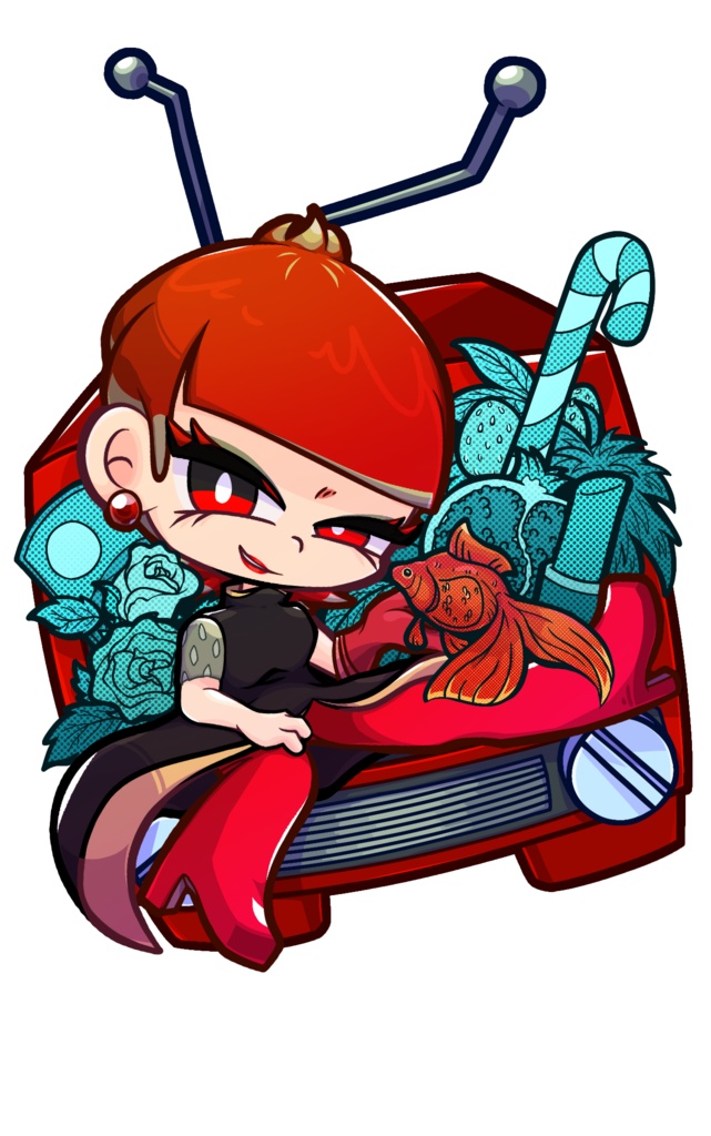 アクリルキーホルダー4つセット(RGBW)