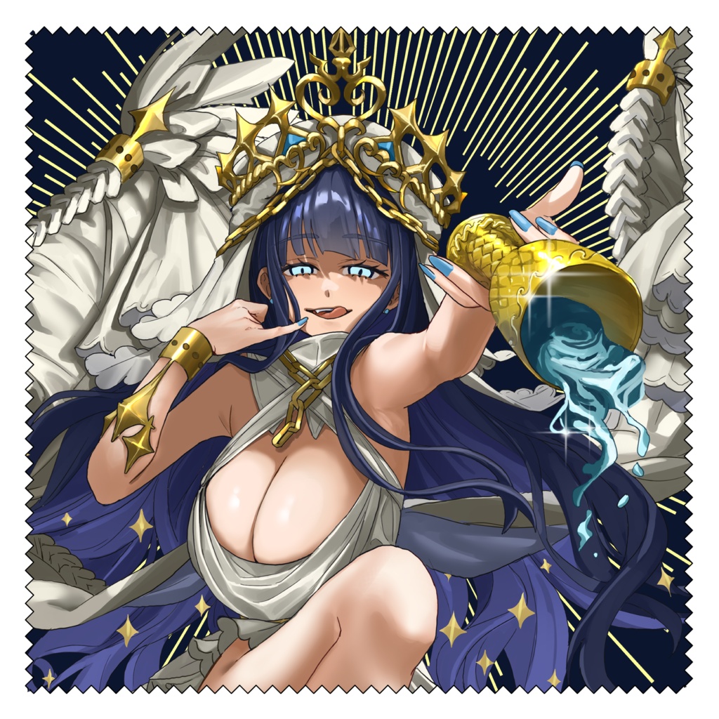 【ホロクル11th】クロニー女神メガネクリーナー【非公式】
