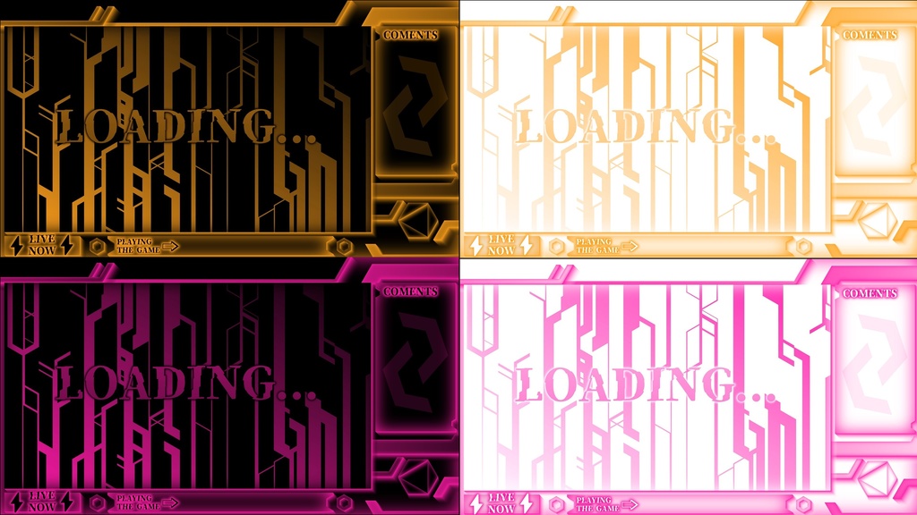 【配信用】配信オーバーレイ