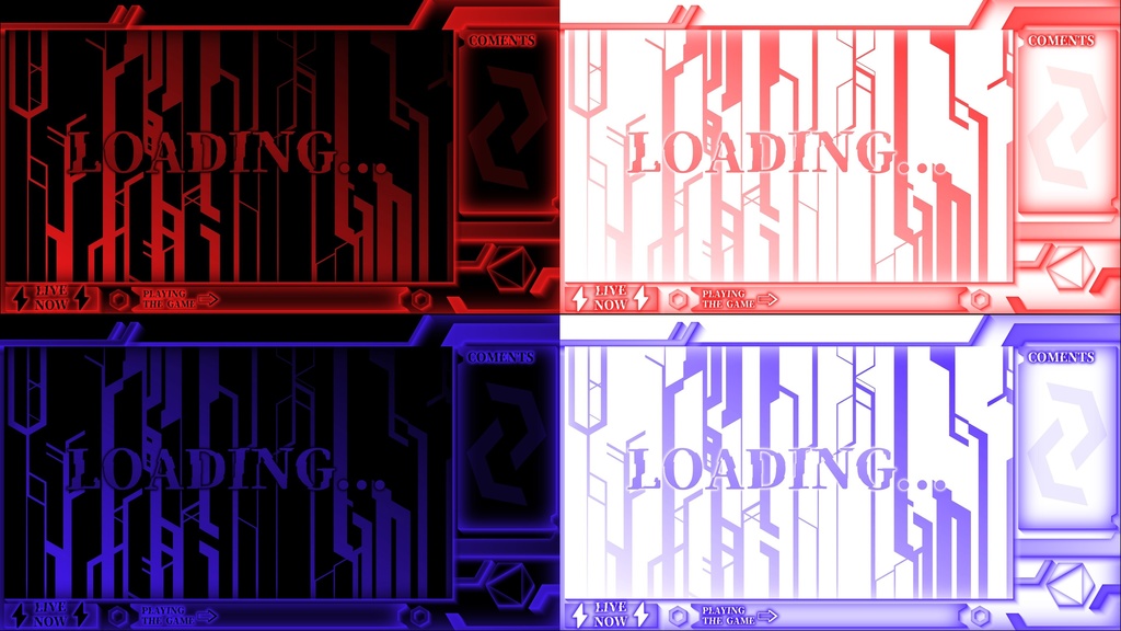 【配信用】配信オーバーレイ