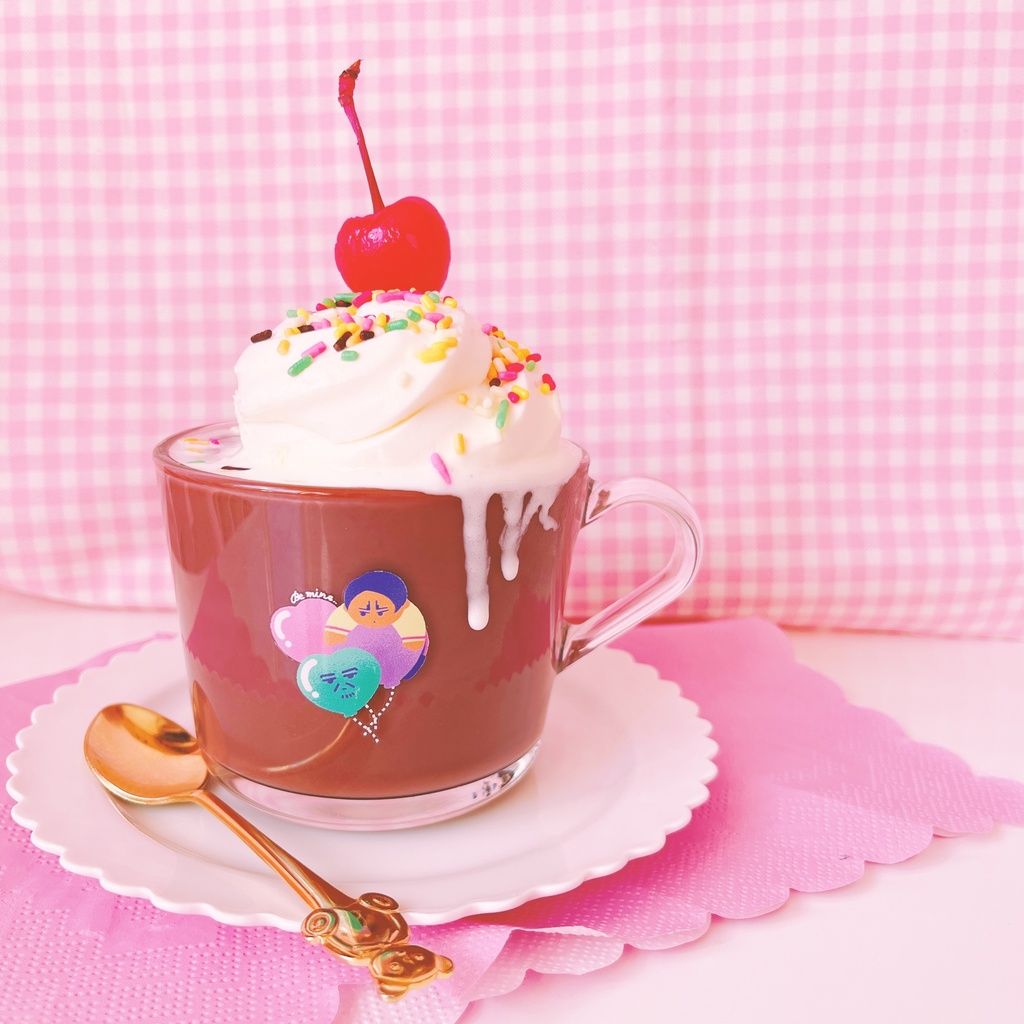 風船ガラスマグカップ