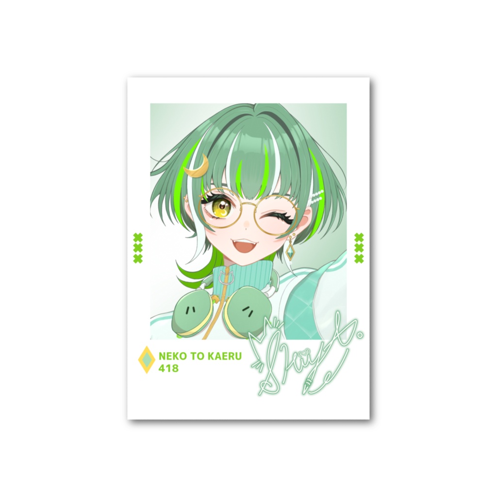 キービジュアル フォト風カード