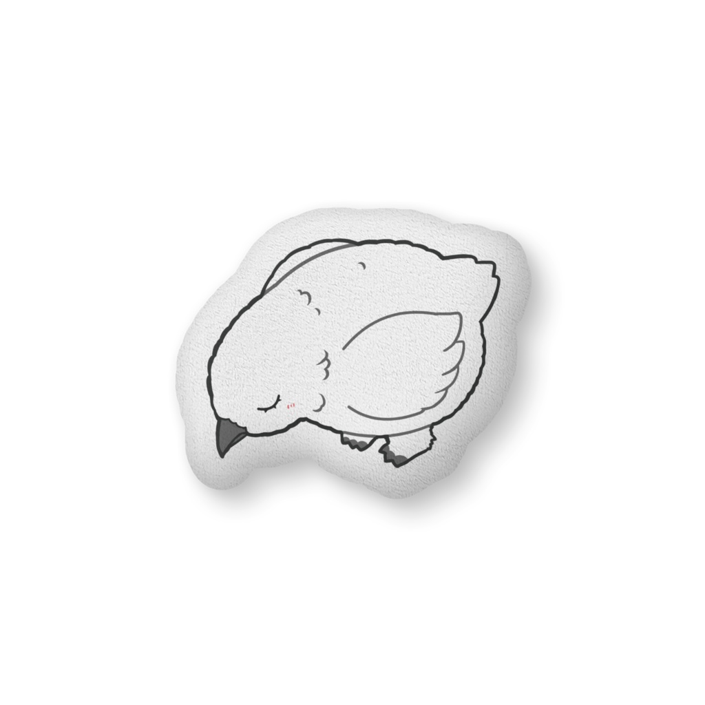 ふわふわライチョウクッション