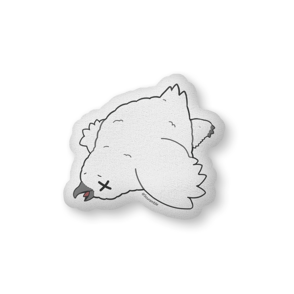 【特大】ぐぇぇライチョウクッション
