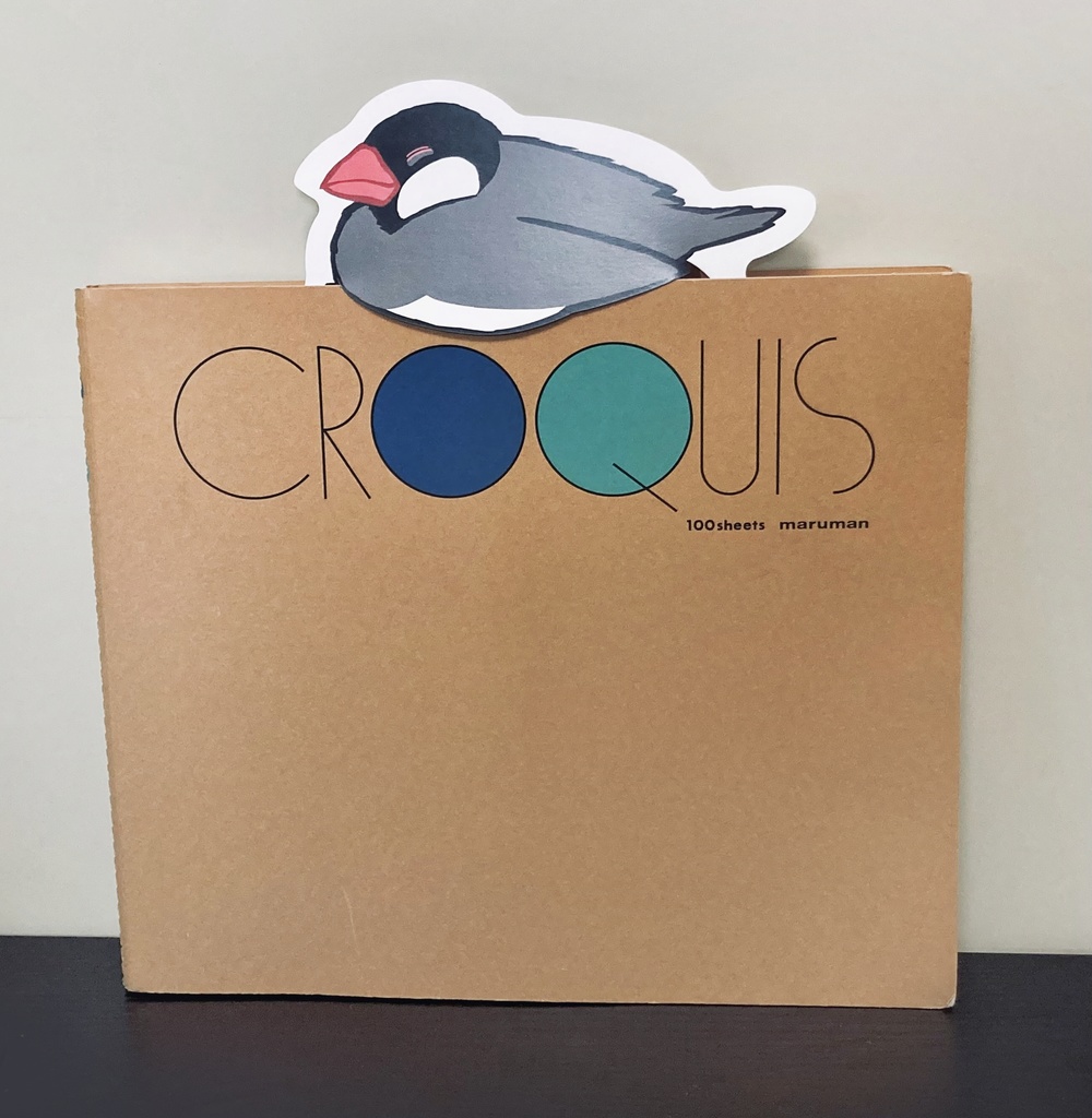 おもち文鳥ポストカード