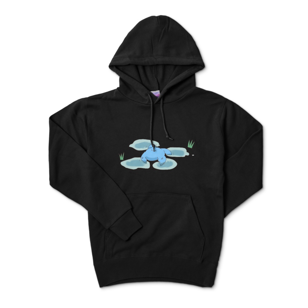 ぬまるごろうパーカー(黒)