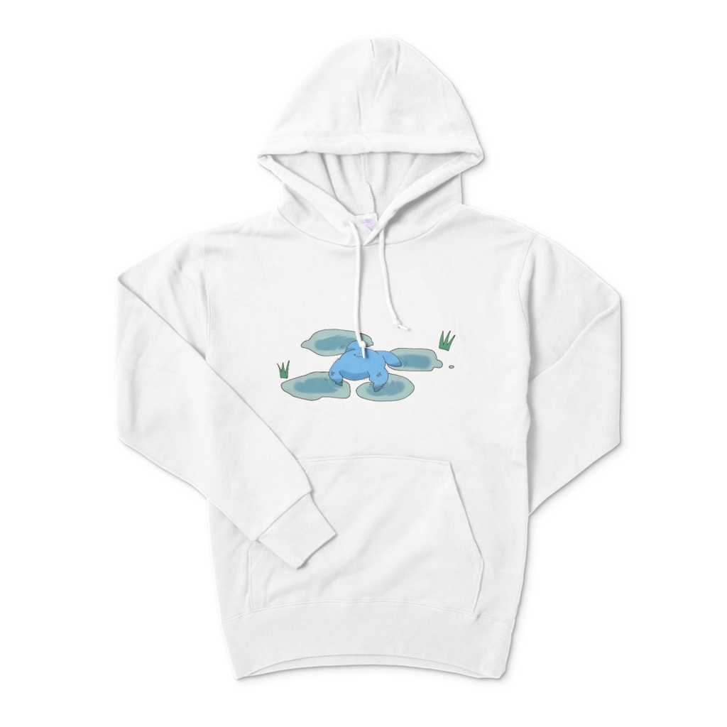 ぬまるごろうパーカー(白)