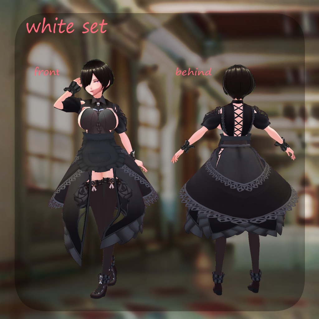 Vroid用テクスチャ オープンメイドセット