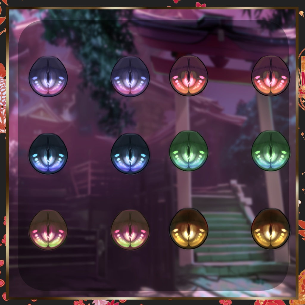 【VRoid】オリジナルモデル退魔師ちゃん+衣装退魔師のドレス