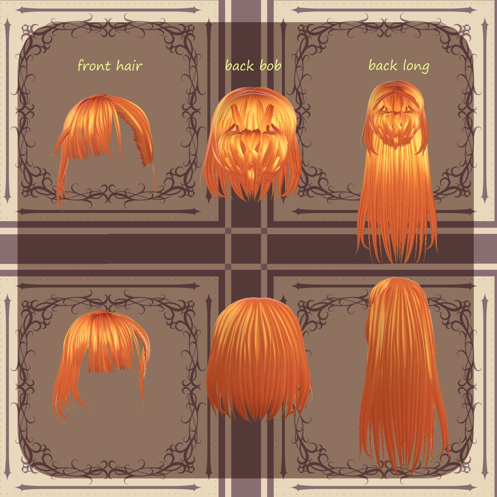 【VRoid】オリジナルモデル 森の魔女+魔女のドレス