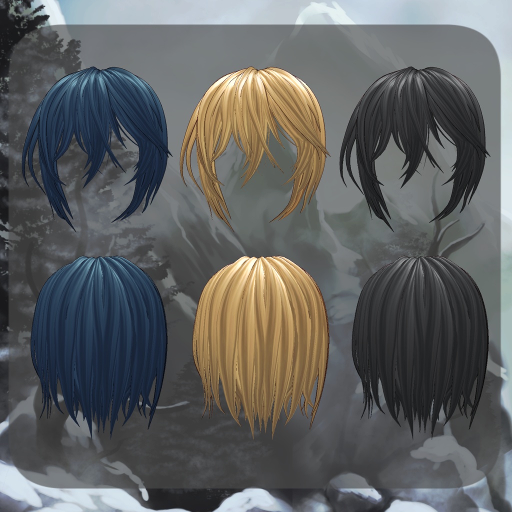 【VRoid】ヴァイキング女戦士衣装【髪型】