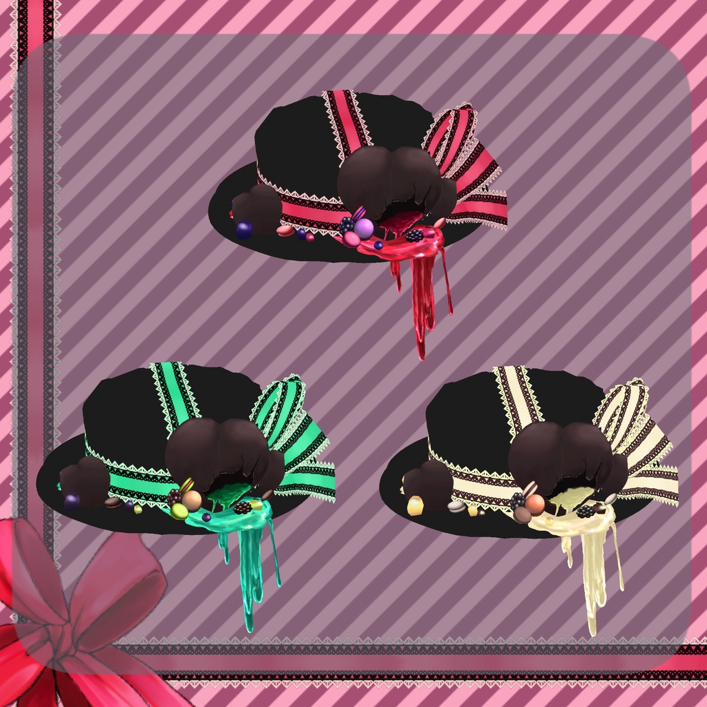 【Vroid】メルティ・ドレス【バレンタイン衣装】