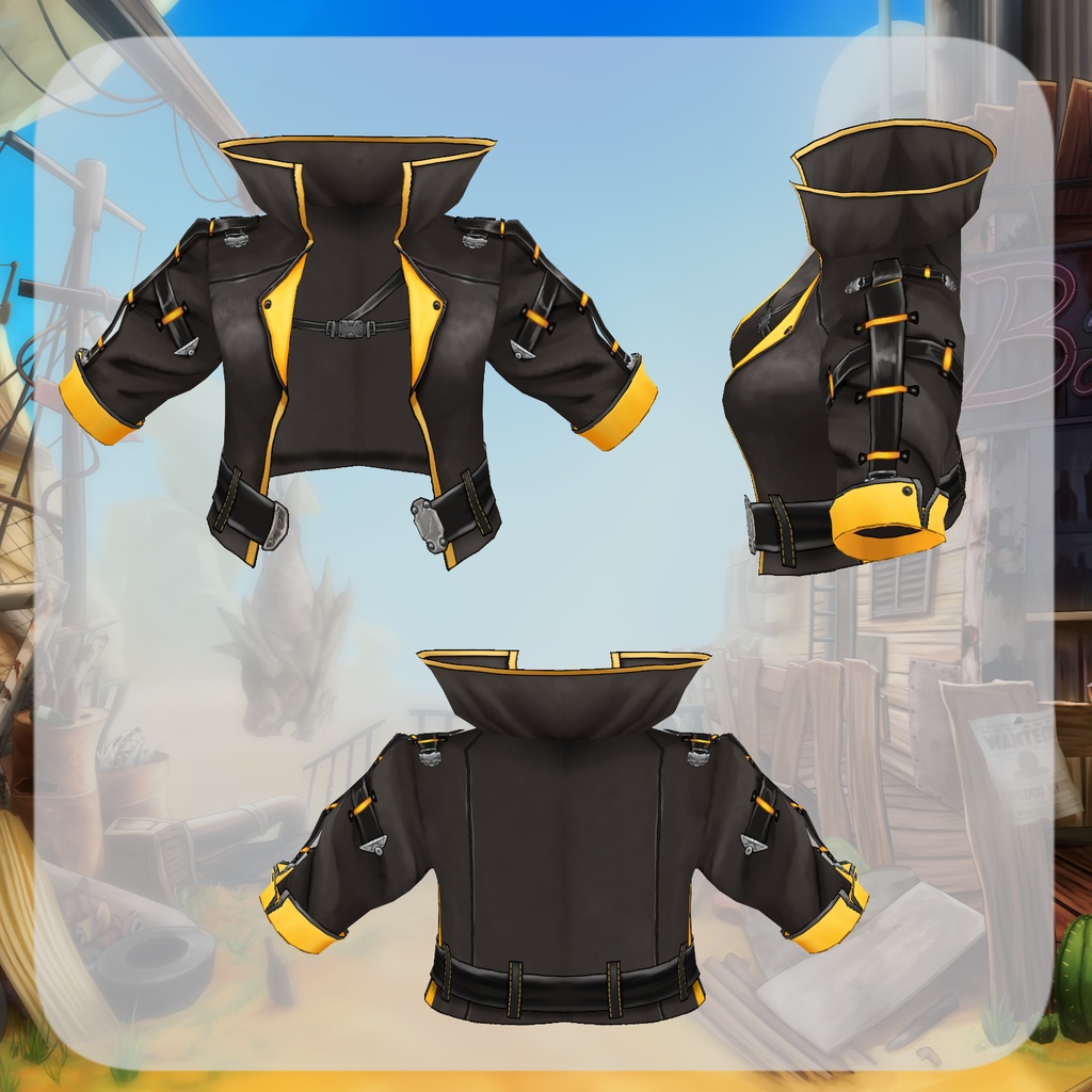 【Vroid】砂漠の狩人【衣装】