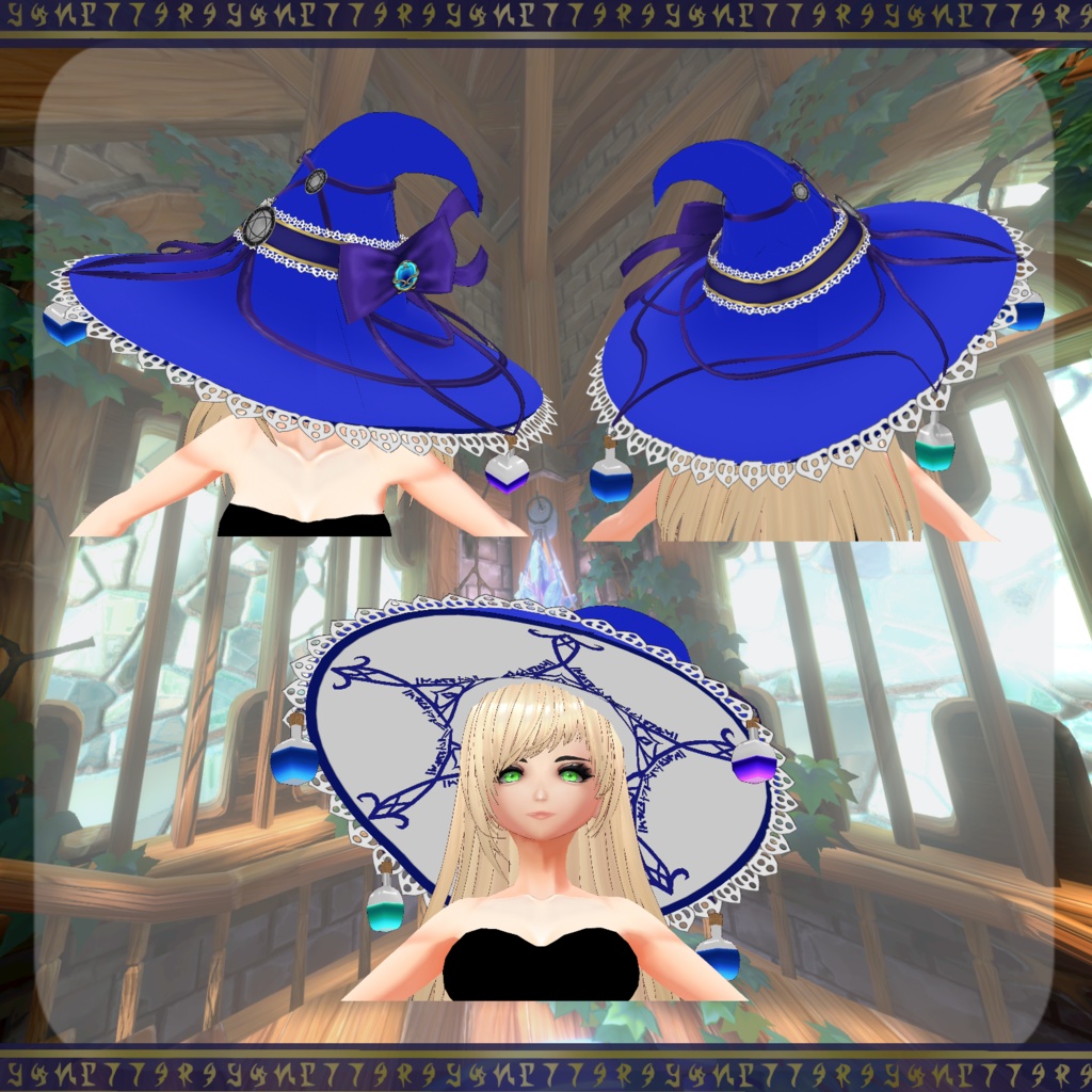 【Vroid】錬金魔女【魔女衣装】