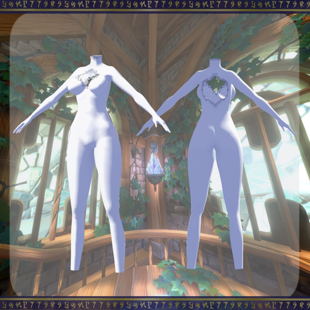 【Vroid】錬金魔女【魔女衣装】