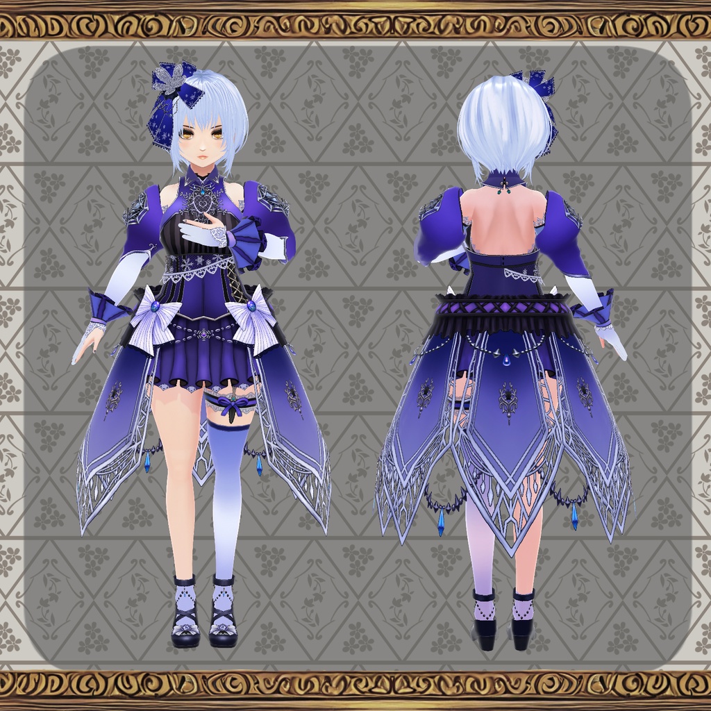 【Vroid】緋檻屋 1周年記念コスチューム