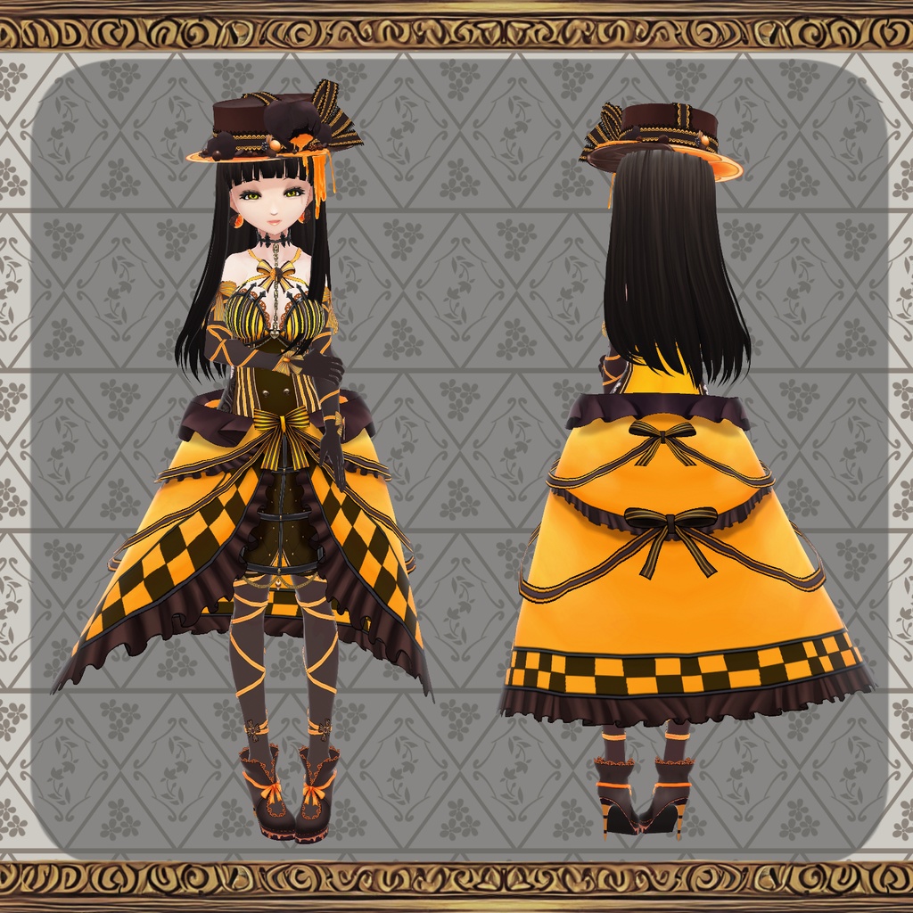 【Vroid】緋檻屋 1周年記念コスチューム