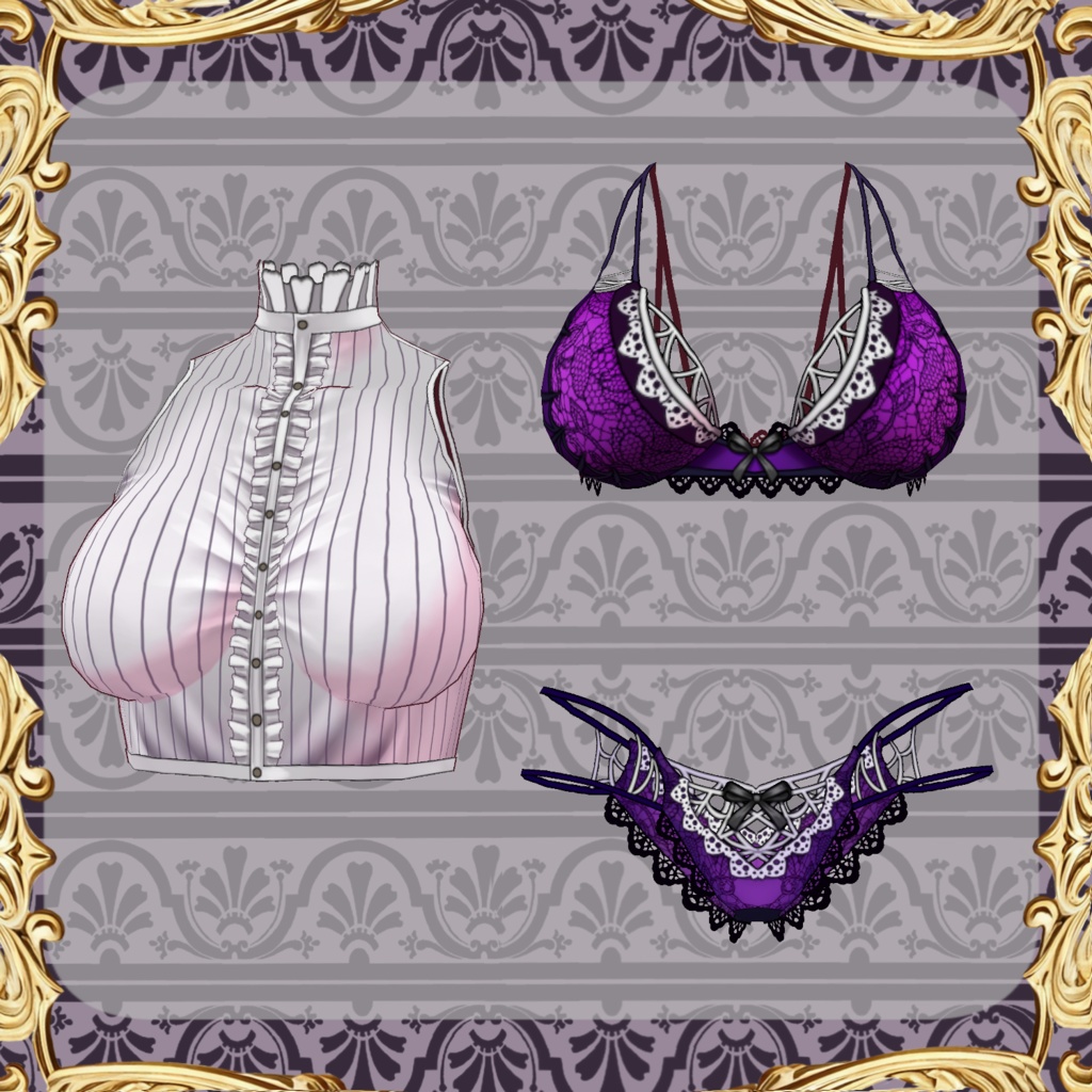 【Vroid】機械義肢少女 蜘蛛【steam punk】