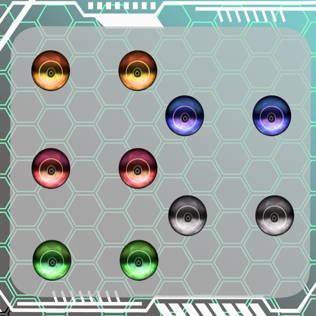 【Vroid】サイバーサムライ 増女【サイバーパンク】