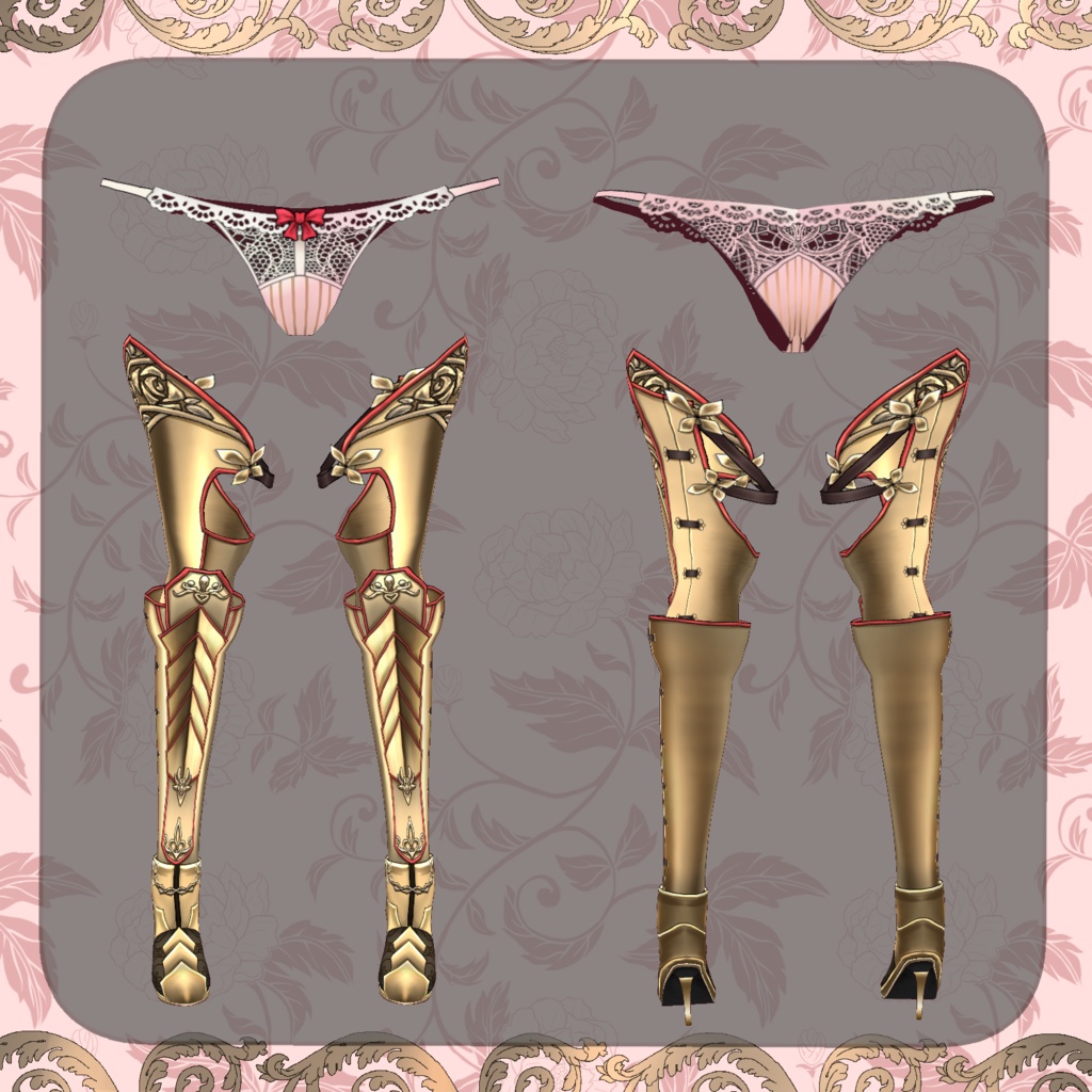 【Vroid】花の戦乙女【ヴァルキリー】