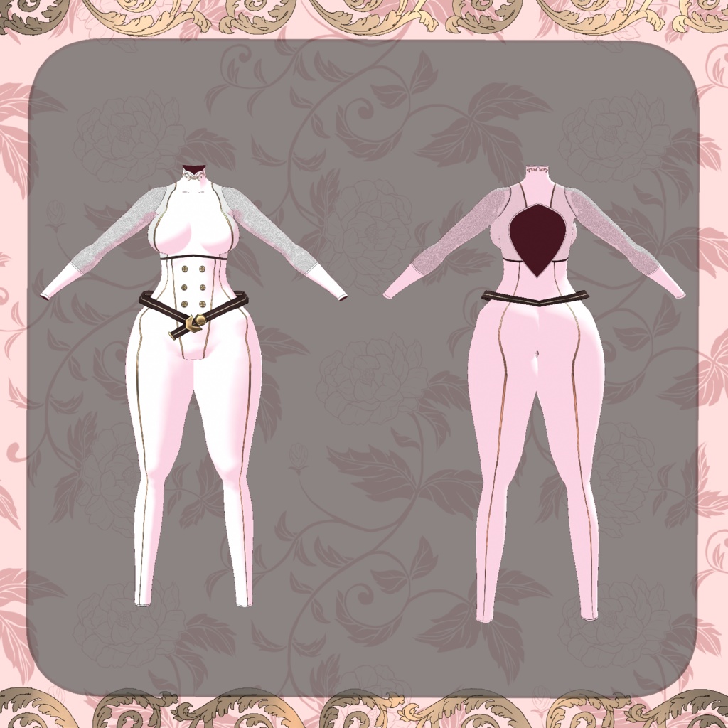 【Vroid】花の戦乙女【ヴァルキリー】