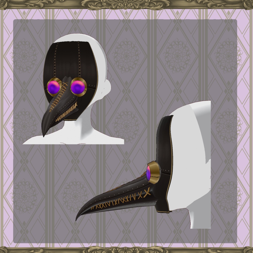 【Vroid】スチームパンクメイド【衣装】