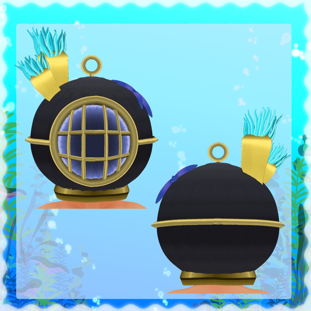 【Vroid】ダイビング水着(Diving swim wear set)