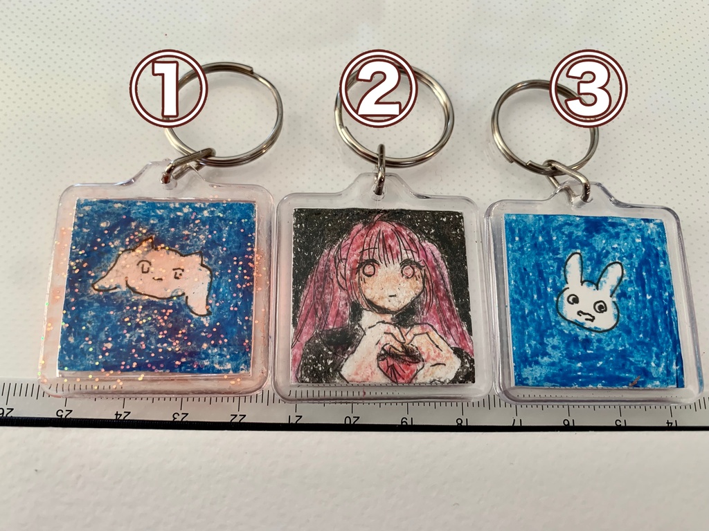 原画キーホルダー