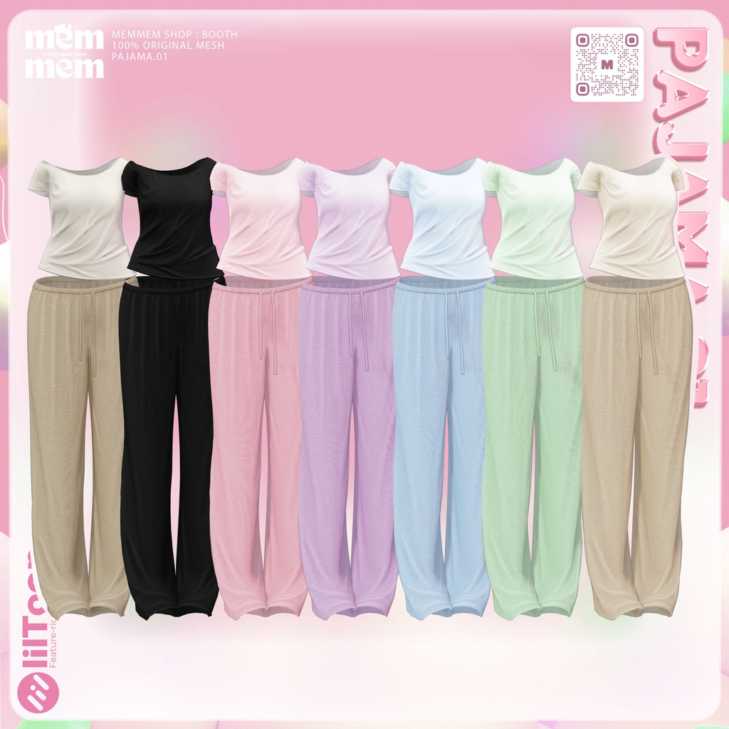 ❰Setup❱ 14アバター対応 Set_001 Pajama.A
