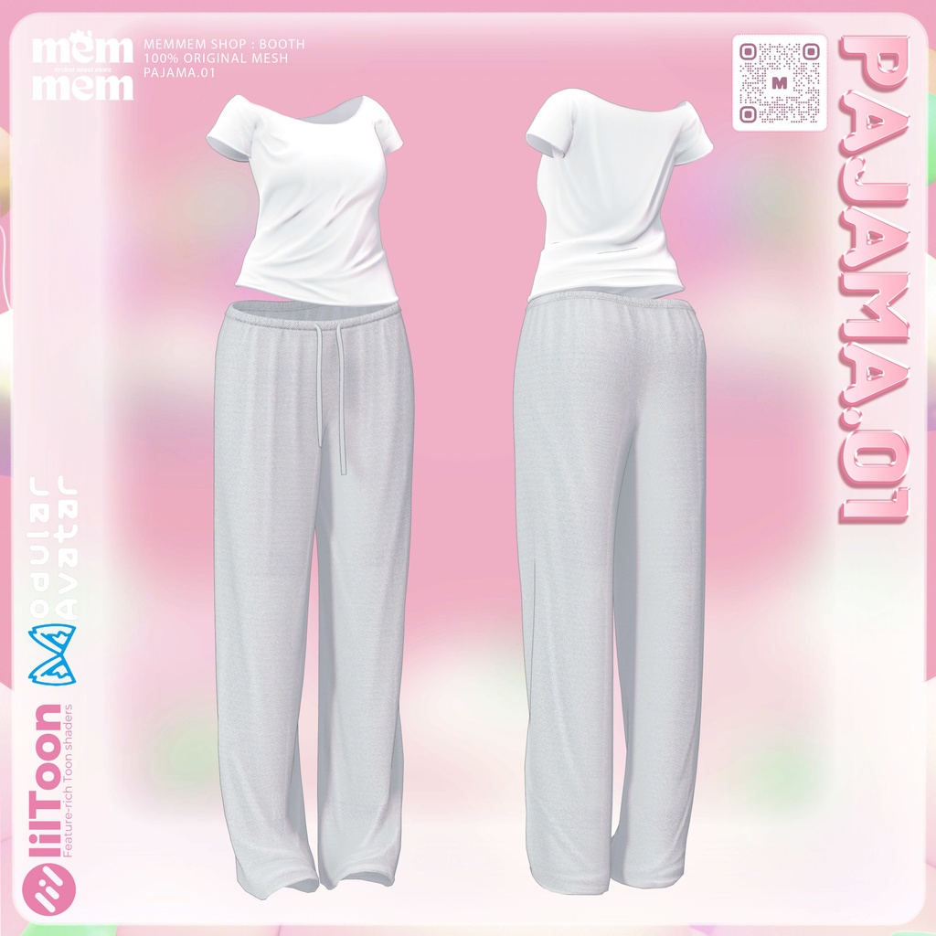 ❰Setup❱ 14アバター対応 Set_001 Pajama.A