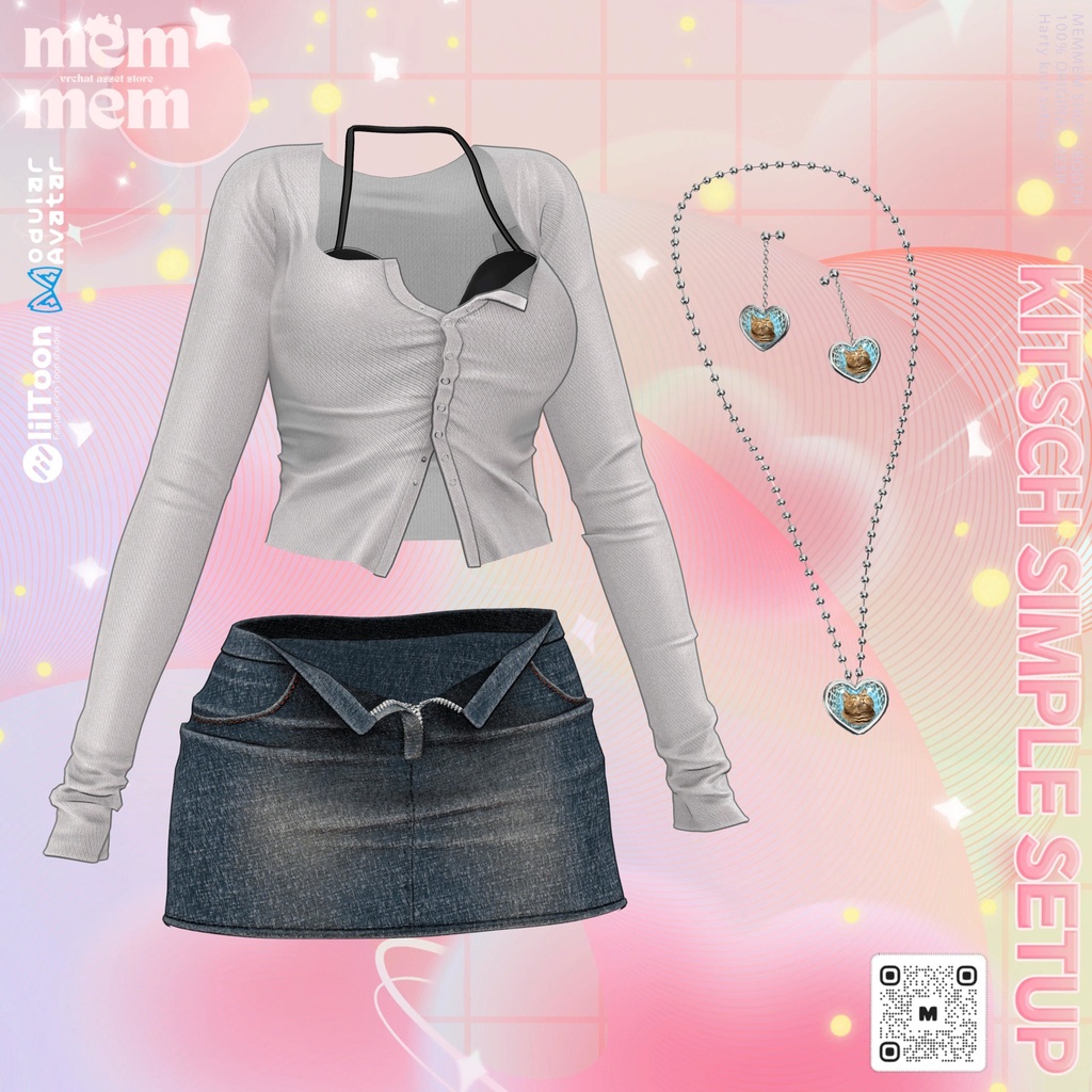 ❤️OPEN 30% SALE❤️❰Setup❱ 15アバター対応 Set_003 Kitsch Simple Setup