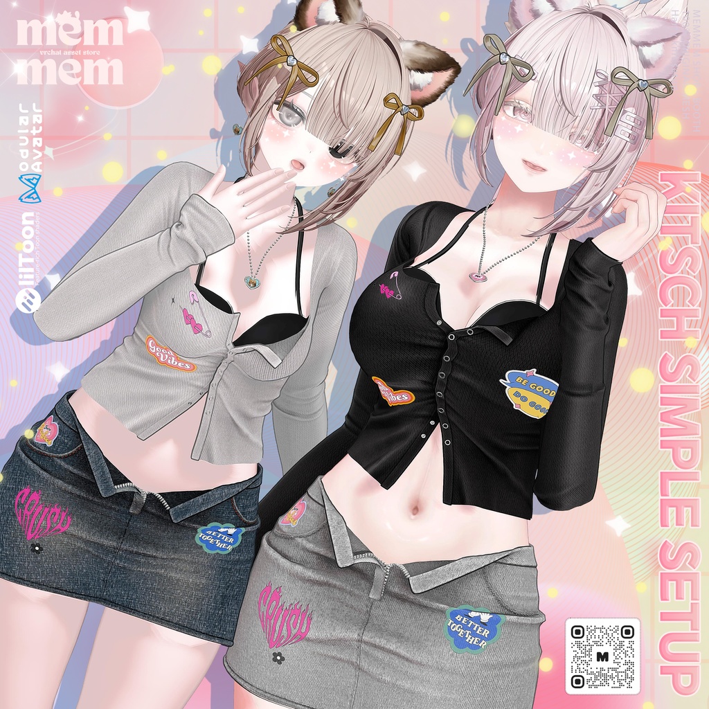 ❤️OPEN 30% SALE❤️❰Setup❱ 15アバター対応 Set_003 Kitsch Simple Setup