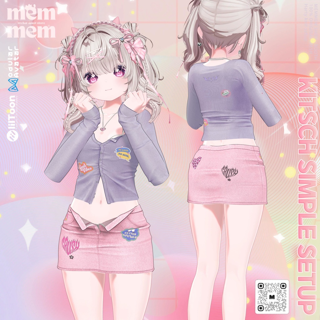 ❤️OPEN 30% SALE❤️❰Setup❱ 15アバター対応 Set_003 Kitsch Simple Setup