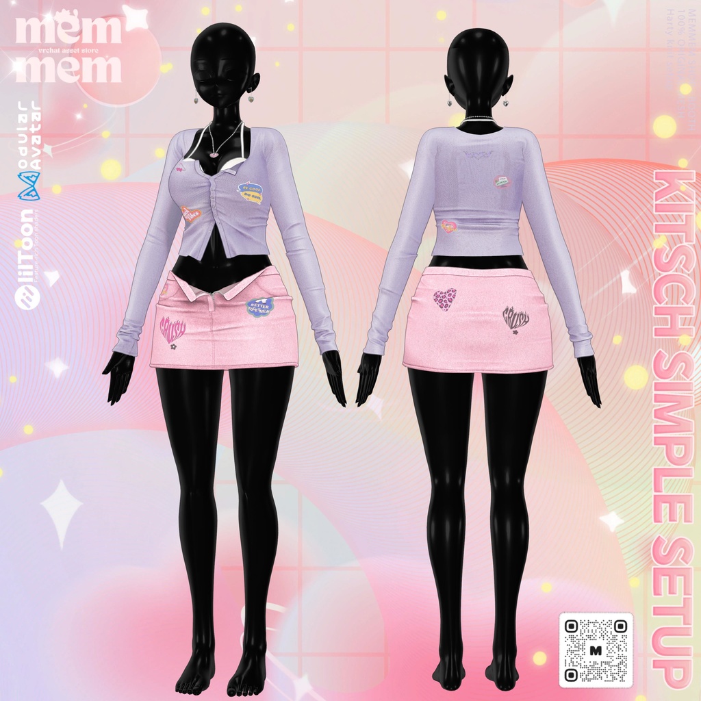 ❤️OPEN 30% SALE❤️❰Setup❱ 15アバター対応 Set_003 Kitsch Simple Setup