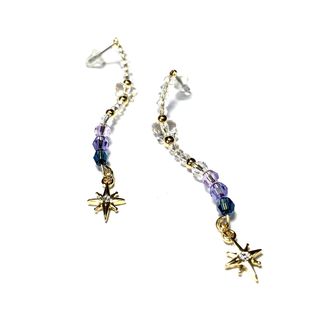 樺太への旅路　尾リパイメージピアス