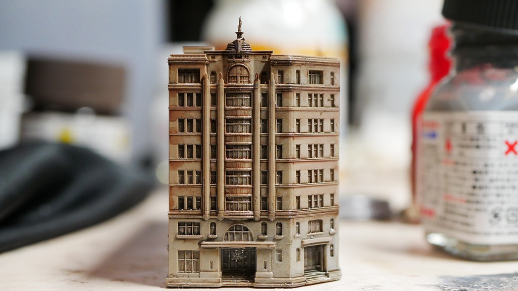 三信ビルディングCGデータ 3Dプリンターでつくる近代建築シリーズ03