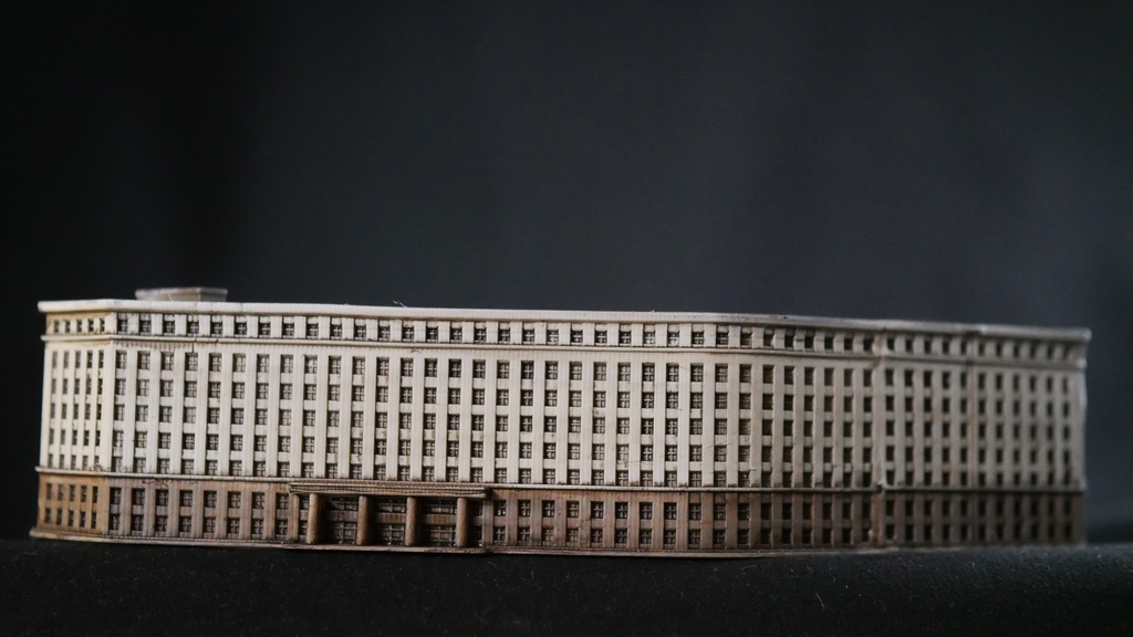 新丸ビル&鉄道省新庁舎CGデータ 3Dプリンターでつくる近代建築シリーズ07
