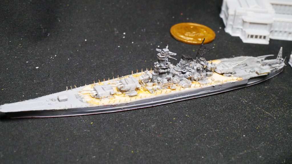 戦艦大和1941(就役時) & 一号艦艤装時の姿