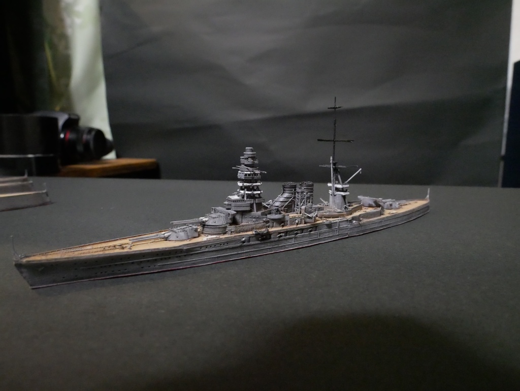 戦艦長門湾曲煙突 3Dプリンター用データ