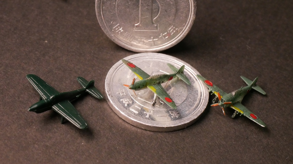 日本海軍艦載機(1/700+1/2000)