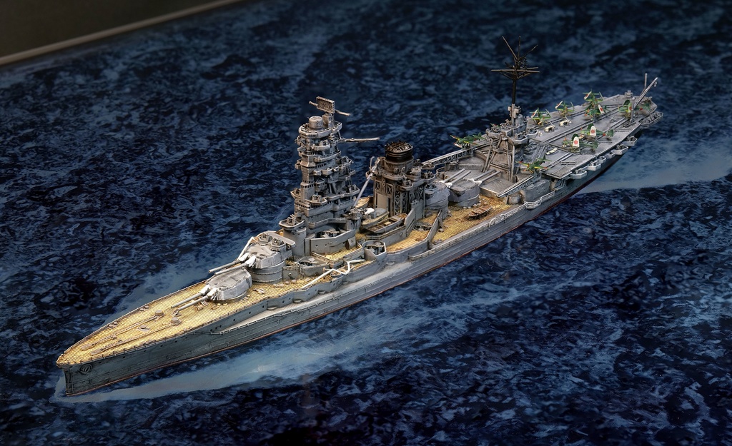 航空戦艦伊勢1/700 3Dプリント用データ