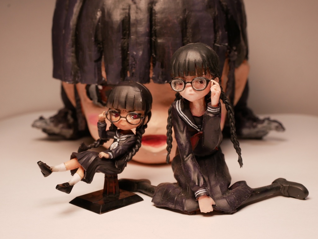 宮間めさのSDフィギュア 3Dプリント用データ